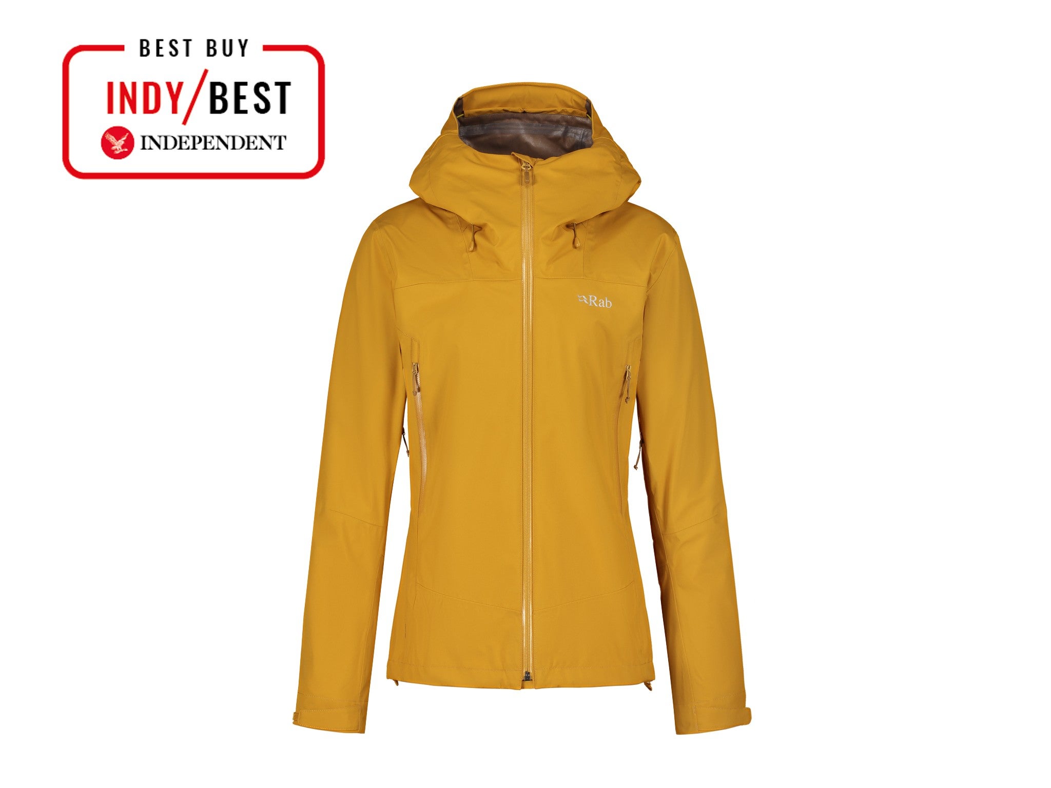 womens orange rain jacket